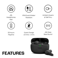 Jbl Air R03/wave 380 True Wireless Stereo Earphones with Crystal Clear