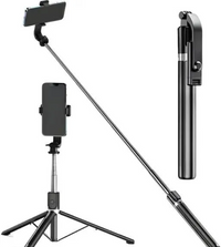 R1s/r1l/r1 Tripod Selfie Stick with LED Fill Light