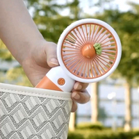Multifunctional Rechargeable Hand Held Mini Fan - Portable Fan Night Cooler