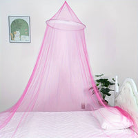 Mosquito Net Bed Canopy Decorative Insect Shield for Adults, No-Opening