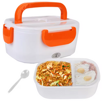 Heated Electric Lunch Box with Portable Food Warmer and Leakproof