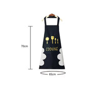 Apron Waterproof Oilproof Can Wipe Hands Kitchen Work Clothes Home Cooking