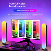 2pcs LED Strip Lights for Room, 24 Keys Ir Remote Control Remote Control