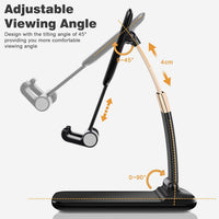 Universal L311 Desktop Phone Holder Adjustable Breathable Table Phone Stand