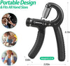 5-60kg Adjustable Heavy Gripper Fitness Hand Exerciser Grip FatGrip Wrist