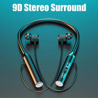 G01/cv-w30 Bluetooth Wireless Headset Sports Neckband Magnetic Earphone