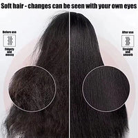 2-in-1 Electric Hair Styling Tool Hot Comb Straightener and Curler with