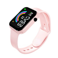 Women Rainbow LED Digital Watch Watch for Ladies