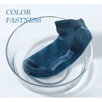5 Pairs of Mens Summer Thin Mesh Breathable Mens Polyester Sports Socks