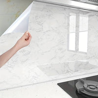 60cm X 5m/60cm X 2m Marble Kitchen Oil-Proof Film Stove Waterproof