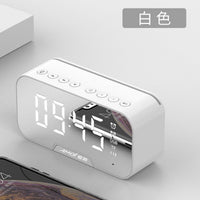G10/q5 All in 1 Portable Bluetooth Alarm Clock FM Radio Speaker/ Bass Stereo
