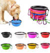 Durable Foldable Pet Feeding Bowl Compact Tpr Design for Dogs and Cats