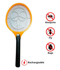 Electronic Rechargeable Mosquito Bat Racket Swatter Killer Bat Insect