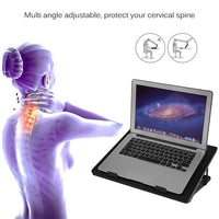 V19 Cooling Pad Portable Slim USB Powered External for Laptops