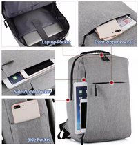 Premium Backpack Travel Business USB Charging Port School Bagpack Laptop