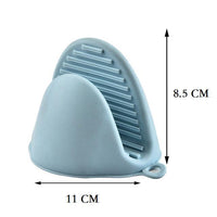 1 Pcs Silicone Oven Mitt Pot Holder Glove Grip Pinch Grip Heat Resistant