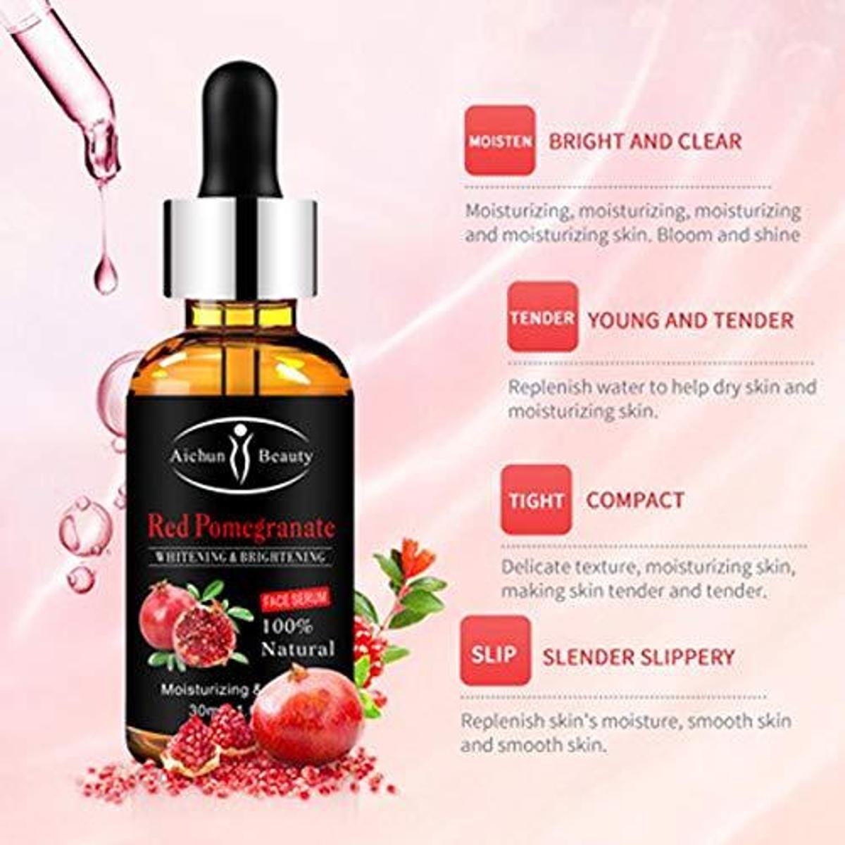 Aichun Beauty Red Pomegranate Essence Facial Serum Anti-aging Skin Care