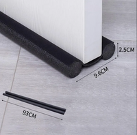 Door Twin Draft Guard Stopper Sound Proof Reduce Noise Door Bottom Sealing