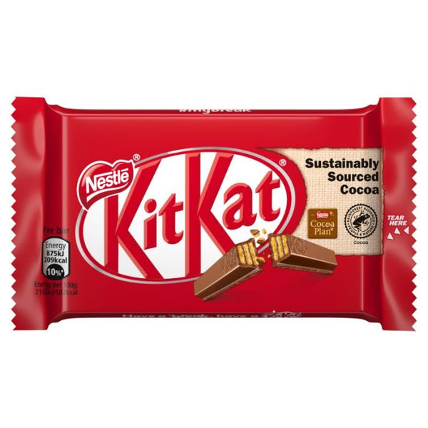 Nestl Kitkat 4 Finger Chocolate 41.5g