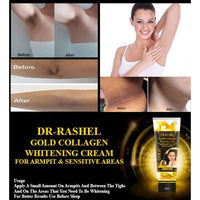 Dr.rashel Whitening Cream for Armpit & Sensitive Areas Gold