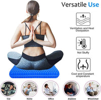 Chair Seat Cushion Seat Cusion Silicon Ice Gel Seat Cushion Egg Sitter 3d