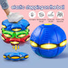 Magic Flying Saucer Ball Ufo Flat Throw Disc Ball with LED Light Toy Outdoor
