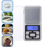 Electronic Pocket Scale 0.01g - 500g/200g Max for Gems / Medicine / Gem