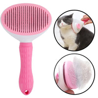Pet Dog Hair Brush Cat Comb Grooming and Care Cat Brush Stainless Steel Comb