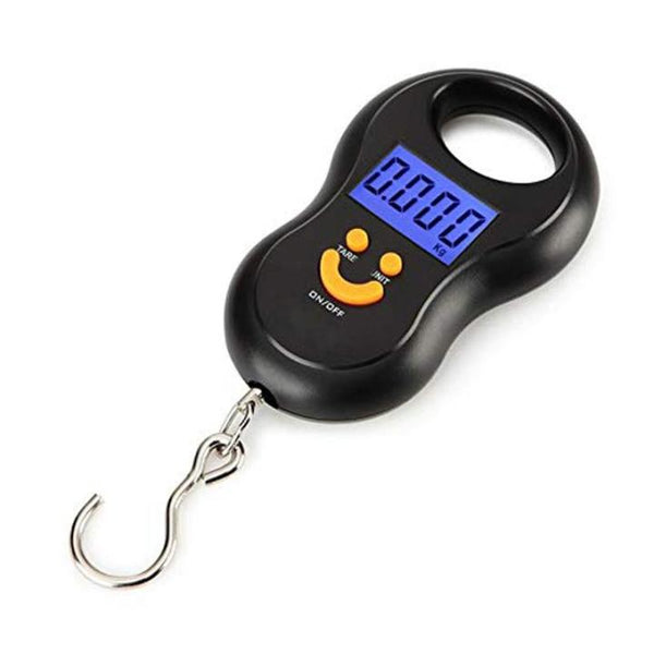 50kg 10g Portable Mini Digital Hand Held Fish Hook Hanging Scale Electronic