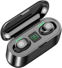 F9-5 Bluetooth Headphones TWS 5.0 in-Ear Wireless Earbuds 1200mAh Power Bank