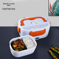 Heated Electric Lunch Box with Portable Food Warmer and Leakproof