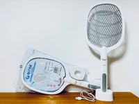 Gecko Dual-Use Electric Mosquito Racket Standing Fly Insect