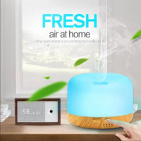 Household 7 Color Changing Rainbow LED Light 500ml Classic Portable Aroma