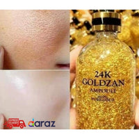 24k Go-ldzan Ampoule Serum Face Lifting Pure Gol-d Moisture Gol-d Serum