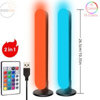 2pcs LED Strip Lights for Room, 24 Keys Ir Remote Control Remote Control
