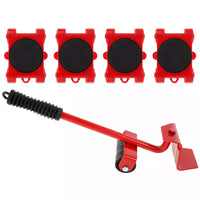 5pc/set Heavy Furniture Moving Tool Transport Lifter Shifter Sofa