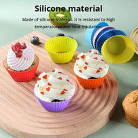 1 Pcs/4 Pcs Et Colored Silicone Small Cake Mold Circular Silicone Cake Mold