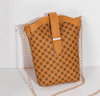Spring Summer Female Plaid Polka Dot Embroidery Line Hand Bags Designer Lady