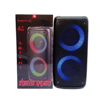 Kts-1266 8" Portable Wireless Bluetooth Karaoke Outdoor RGB Party Speaker