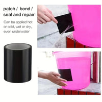 Super Strong Waterproof PVC Pipe Tape - 5ft Long, 2 Inches, Leak-Proof