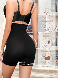 High Waist Tummy Control Shorts | Seamless Non-Slip Safety Bottom, High