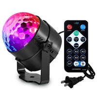 Led Sound Activated Party Lights Control Dj Lighting Disco Ball Strobe Club