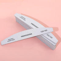10pcs Professional Nail File Buffer for Home and Salon Manicures - Smooth
