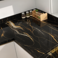 60cm X 5m/60cm X 2m Marble Kitchen Oil-Proof Film Stove Waterproof