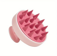 Silicone Scalp Massager & Shampoo Brush - Fragrance-Free, Battery-Free Hair