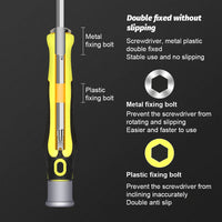 12 in 1 Magnetic Screwdriver Set Cross Flat Shaped Screwdriver Head