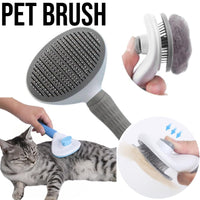 Comfortable Hamburger Cat Brush Stainless Steel Durable Cat Massage Comb Cat