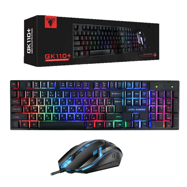 Jedel Gk110+ Combo Gaming Keyboard