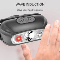 Anedshaop Mini Rechargeable Sensor Headlamp LED Headlight Torch Waterproof