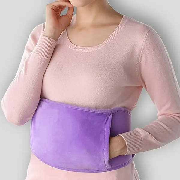 Comfortable Winter Waist Warmer with Hot Water Bottle Kit - Pain Relief